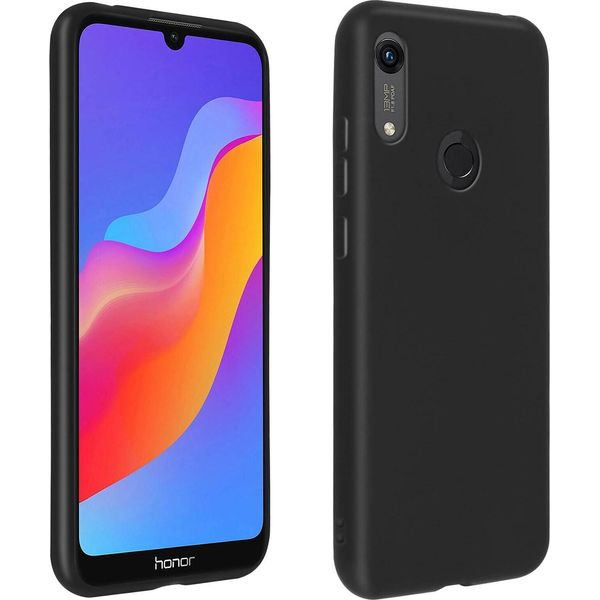 Custodia Protettiva In Silicone Huawei Y6S / Y6 2019 / Honor 8A 2020 / 8A - Nero-image