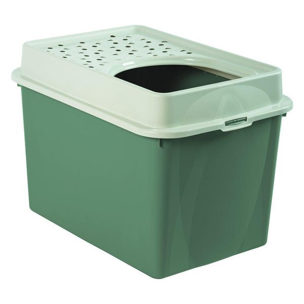 Rotho Berty Eco Green - Cat Litter Box-image
