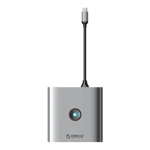 Adapter Hub 8W1 Orico, Hdmi 4K + 3X USB-A 3.0, USB-C, 100W Pd + Sd/Tf-image