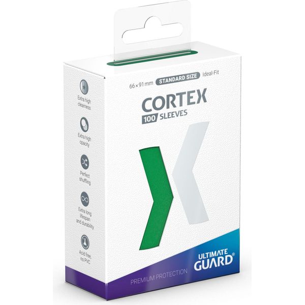 RęKawy Na Karty Ultimate Guard Cortex Standard (100) - Zielone-image