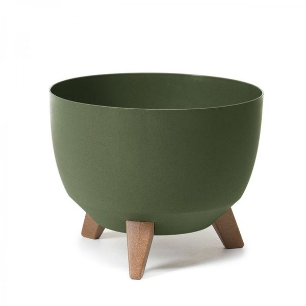 Lamela Spolka Z Organiczona Odpowiedź. MíSa Roma - Zelena Eco Ø 40 Cm 25 Cm-image