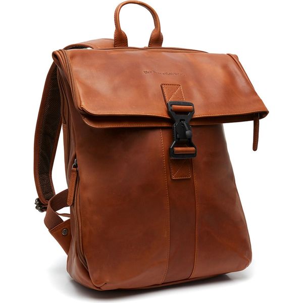 The Chesterfield Brand Pelle Zaino Per Il Tempo Libero Zaino Con Scomparto Per Laptop Savona Backpack 16,8L Cognac Marrone Chiaro-image