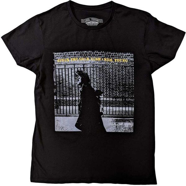Neil Young - Maglietta "After The Gold Rush"" Per Uomo/Donna Unisex RO12680 (S) (Nero)"-image