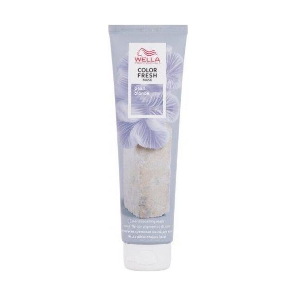 Wella Professional Color Fresh Mask, Trattamento Rinfrescante Del Colore Temporaneo, Colorazione Semipermanente Dei Capelli, Trattamento Di Lucentezza Per Capelli Ramati, Biondo Perla-image