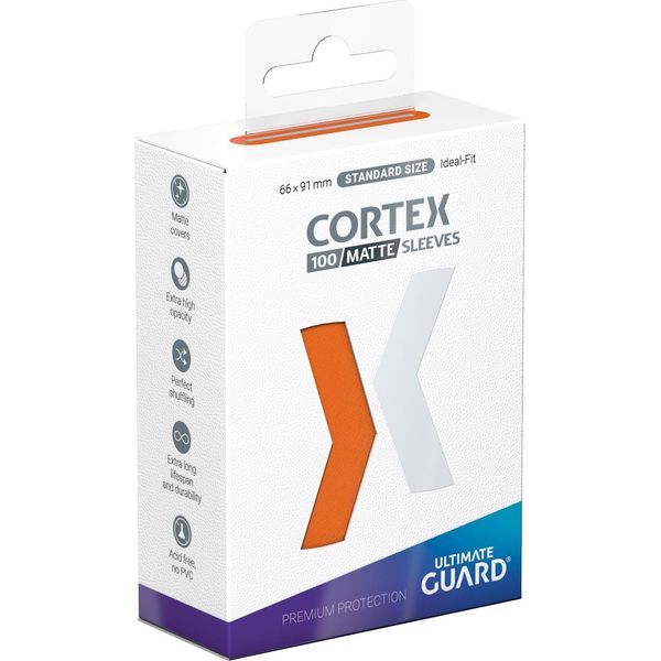 Mata RęKawice Ultimate Guard Cortex Standard 100 Szt. - PomarańCzowe-image