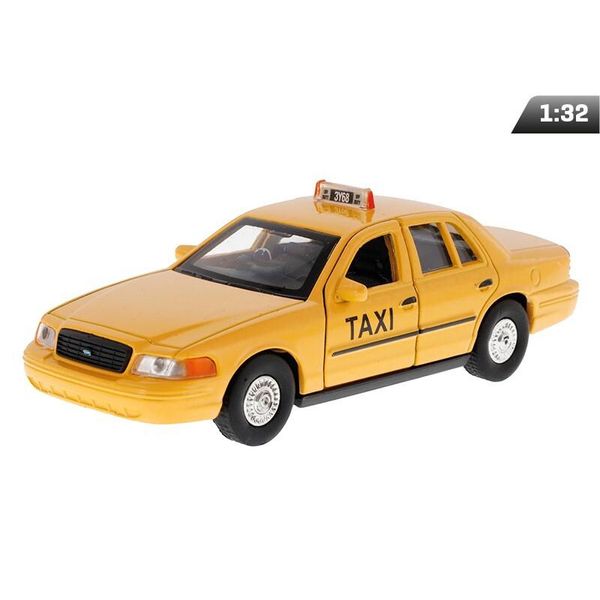 Modello 1:34, 1999 Ford Crown Victoria Taxi, Giallo (A880FCVTZ)-image
