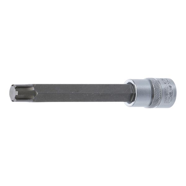 BGS Bit-Einsatz 4178, LäNge 140 Mm, Antrieb Innenvierkant 12,5 Mm (1/2"), Keil-Profil (FüR Ribe) M14 ; BGS Technic)-image