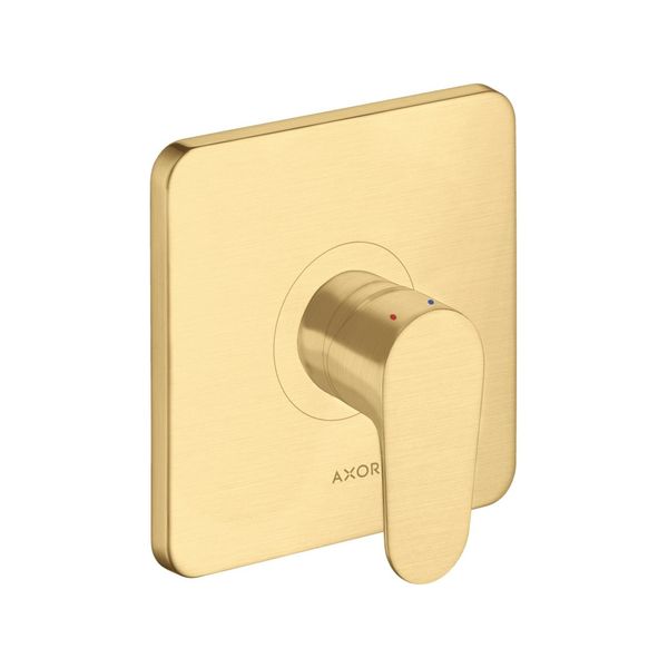 Hansgrohe Fertigset Axor Citterio M Up-Brause-Einhebelmischer, 1 Verbr., Brush. Gol Opt (34625250)-image