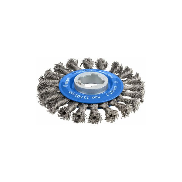 Bosch ScheibenbüRste Heavy For Metal X-LOCK Gezopft 115 Mm 0,5 Mm 12 Mm (2608620731)-image