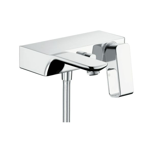 Hansgrohe Wannen-Einhebelmischer Axor Urquiola Ap, Ausladung 198Mm, Brushed Nickel (11420820)-image
