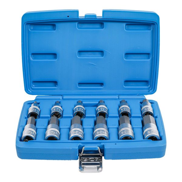Bgs Bit-Einsatz-Satz Antrieb Innenvierkant 12,5 Mm Innensechskant 5 - 22 Mm 12-Tlg. ; Bgs Technic (5052)-image