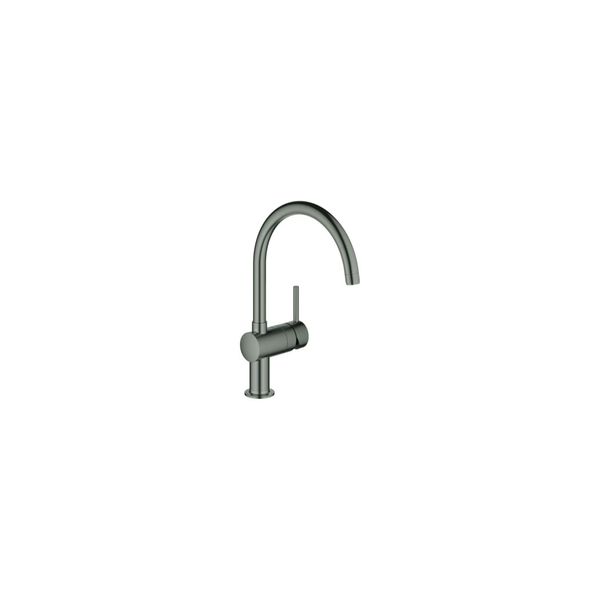 Grohe SpüLtisch-Einhebelmischer Minta H Grap Geb., Schwenkb. Rohrausl, C-Ausl (32917AL0)-image