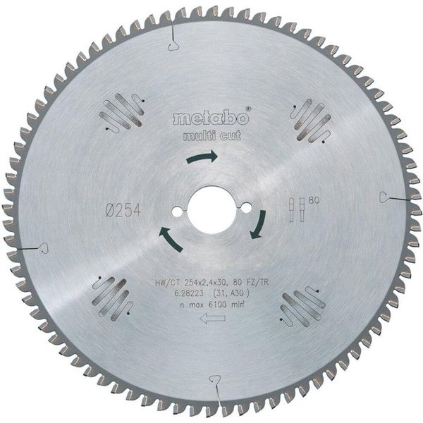 Metabo 628223000 - Alluminio - Bronzo - Rame - Laminato - Plastica - Ks 254 Plus - Kgs 254 M - Kgs 254 Plus - Kgs 254 I Plus (628223000)-image
