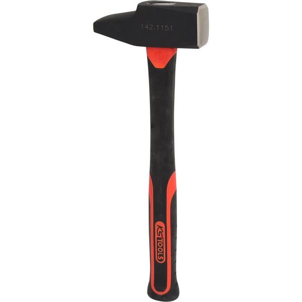 Ks Tools Martello Da Fabbro, Manico In Fibra Di Vetro, Forma Francese, 1500G-image