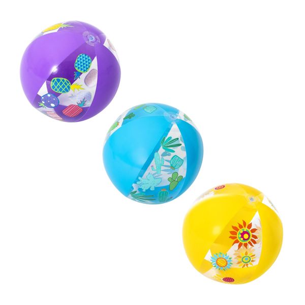 Palla Bestway 31036, Designer Beach Ball, Da Spiaggia, Per Bambini, Gonfiabile, Per L'acqua, 51 Cm-image