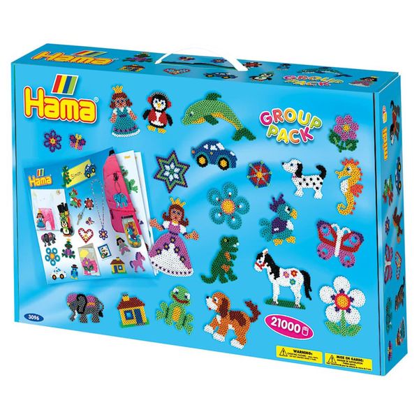 Hama Iron-On Perline Midi In Astuccio 5,0 Mm 21.000 Perline Iron-On-image