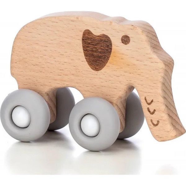 Free2Play Elefante Di Legno A Cavallo-image