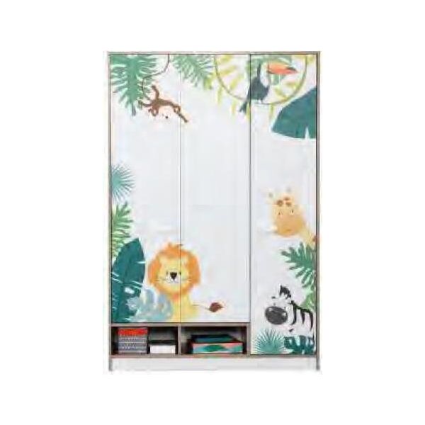 Armadio Guardaroba Design Ragazze Camera Dei Bambini Armadi Guardaroba Legno-image