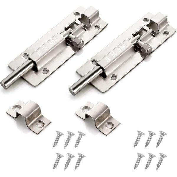 Inf Regolatore Di Chiusura Per Porta Regolo Calcolatore Per Porta Con Viti In Acciaio Inossidabile 2 Set 1.5 Inch-image