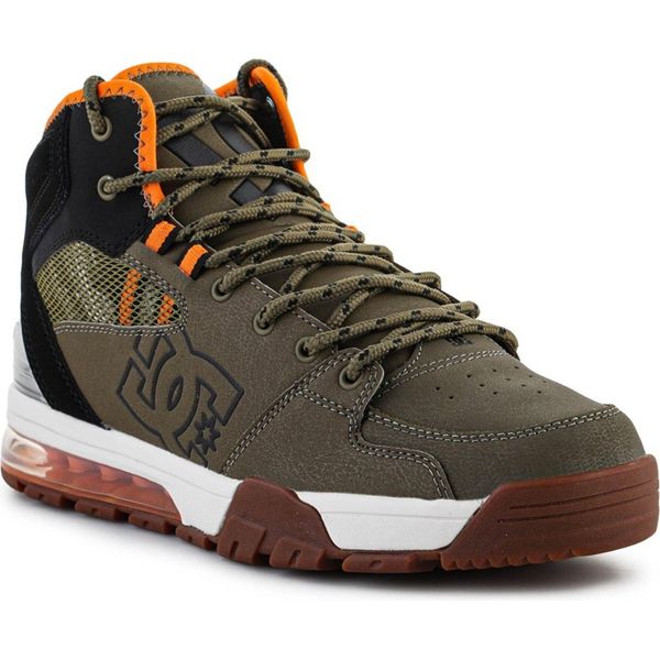 Dc Shoes Versatile Hi Wr Lace-Up Waterproof Leather Trainers Olive - 8 Regno Unito - 42 Eu - 9 Us-image