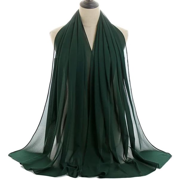 Sciarpa OL-33811 - Verde Scuro KP33811-image