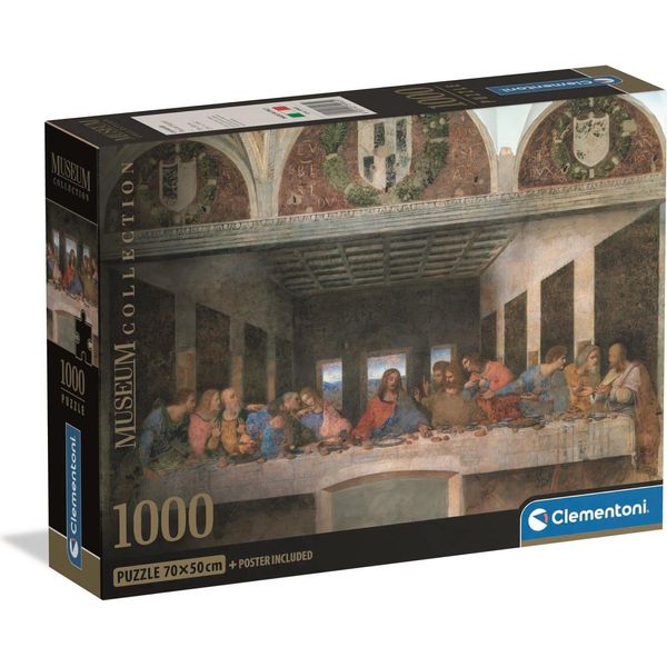 Clementoni - Puzzle 1000 El. Muzeum Leonardo: Ostatnia Wieczerza-image