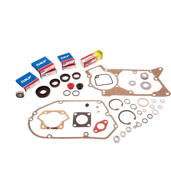 Set: Rigenerazione Del Motore, Kit Cuscinetti Skf - Per Simson S51, S70, S53, S83, KR51/2 Schwalbe, SR50, SR80, MS50, Duo 4/2-image