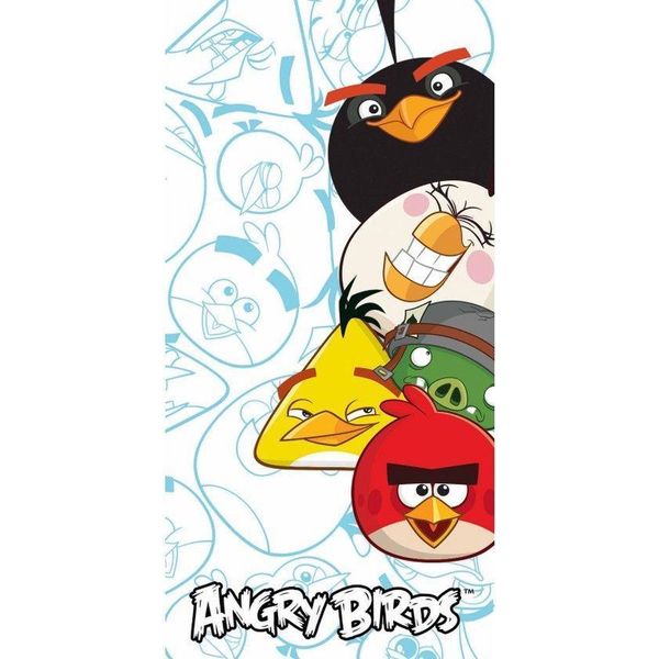Angry Birds Badlaken 70X140Cm Baumwolle-image