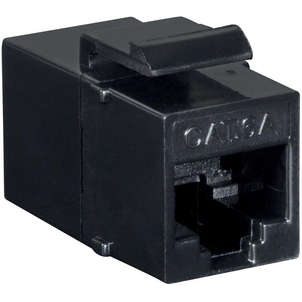 Logilink NK4014 Logilink Keystone Modular Verbinder RJ45 Buchsen Cat6A Schw-image