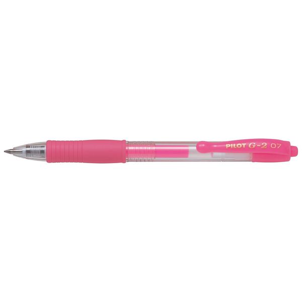 Pilot 586415 Penna Gel Pilot G2 07 Neon, Rosa Neon-image