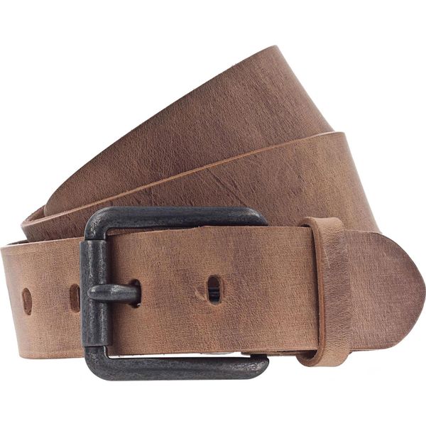 Vanzetti Pelle Cintura Denim Love 40Mm Full Leather Belt W110 Baileys Marrone-image
