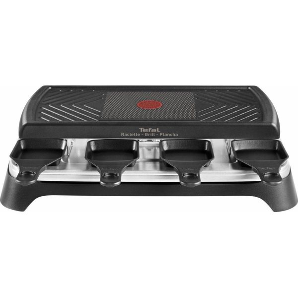 Macchina Per Raclette Plancha Per 8 Persone 1100W + Grill Tefal Re459812-image