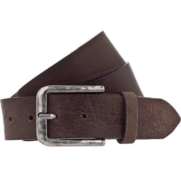 Vanzetti Pelle Cintura 40Mm Leather Belt W90 Dark Brown Marrone-image