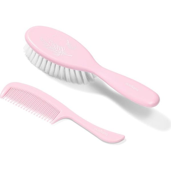 Babyono Pettine E Spazzola - Rosa-image