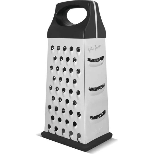Lamart LT7050 Grattugia A Quattro Facce In Acciaio Inox, Altezza 26 Cm-image