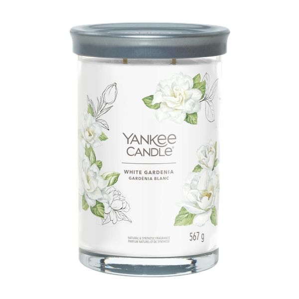 Yankee Candle - Candela Tumbler Signature White Gardenia - Candela Profumata 567,0G-image