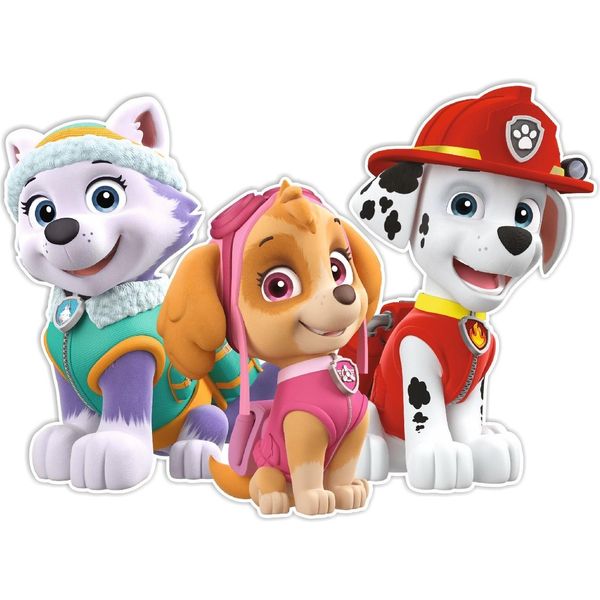 Decorazione Da Parete Nickelodeon Paw Patrol, Everest, Skye, Marshall-image