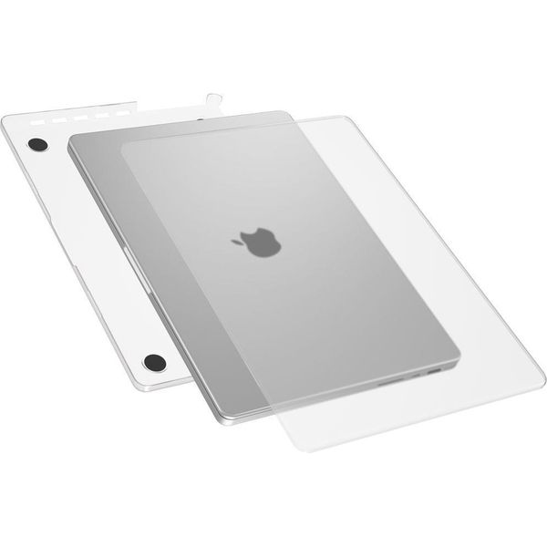 Epico Slim Shell Per Macbook Pro M1/M2/M3/M4 14" (A2918/A2992/A3112/A3185/A3401) - Opaco. Trasparente"-image