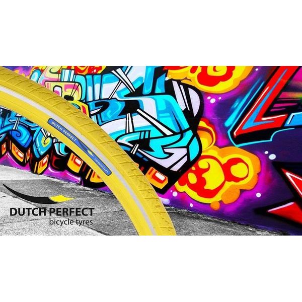 Dutch Perfect | Buitenband | 28 X 1 ½" / 40-635 | Giallo Con Riflesso"-image