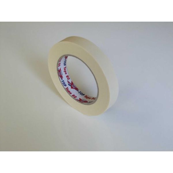 Nastro Adesivo Ad "Top Tape 80"" Rotolo Da 50 M, Bianco, Fino A 19 Mm"-image