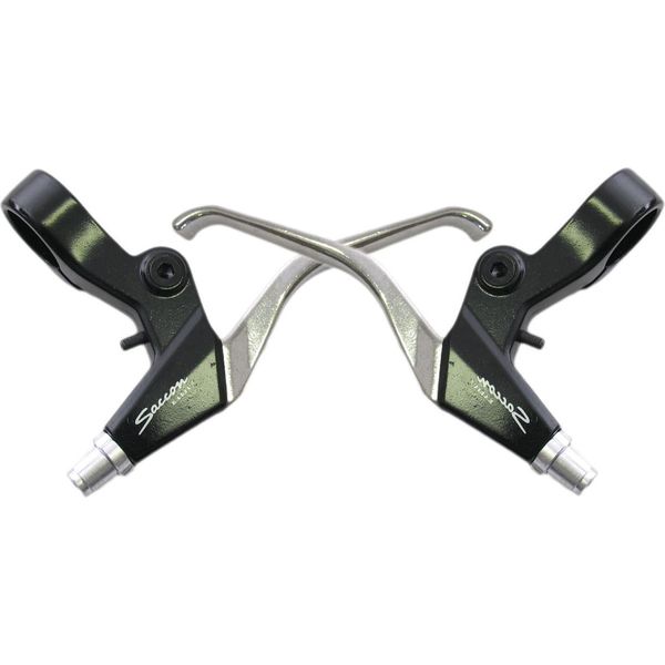Leve Freno SACCON-SET Con Freno A V In Alluminio Nero L321A5L3POC-image
