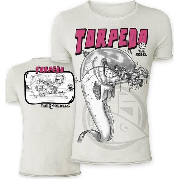 Hotspot Design Torpedo, L, Grigio-Rosa, T-Shirt, TS-RB01003S03-image