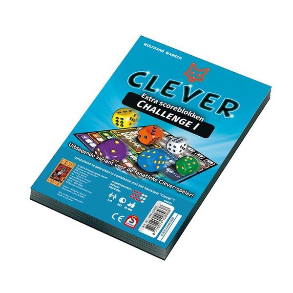 999 Games Clever Challenge Scoreblokken 2 Stuks-image