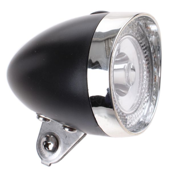 Simson Battery Front Fork Headlight Classic Mini 4 Lux On/Off - Nero-image