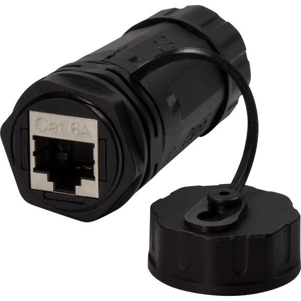 Logilink Professional NP0084 Giunto A Vite Industriale Logilink Cat.6A, Con Manicotto Per Cavo-image