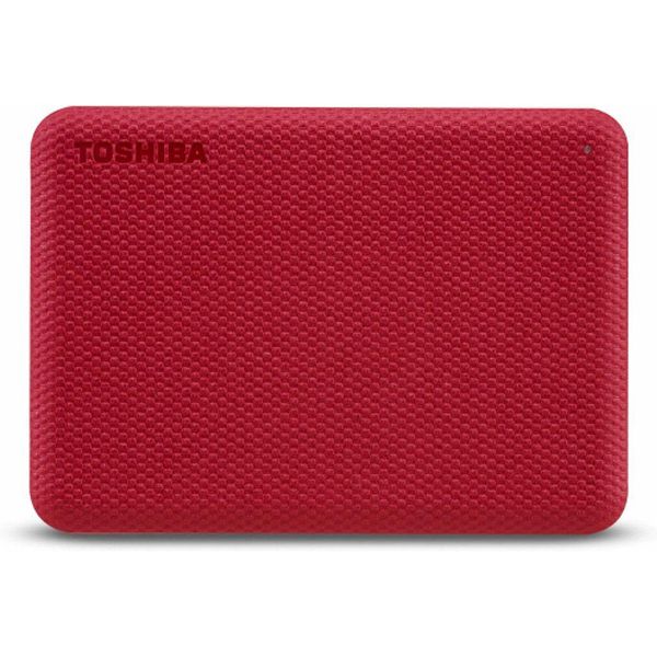 Toshiba Canvio Advance - Festplatte - 2 Tb - Extern (Tragbar) - 2.5" (6.4 Cm) - Usb 3.2 Gen 1 - Rot"-image
