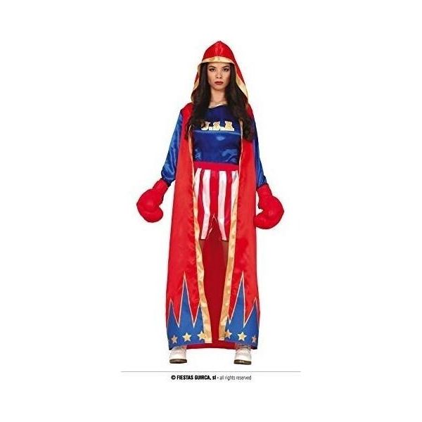Guirca Festas Guirca Costume In Maschera Da Donna Adulta Boxer Taglia 38 - 40 Guirca-image