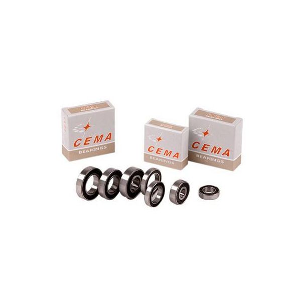 Cuscinetto Per Mozzo Cema In Acciaio Al Cromo Argento 17 X 28 X 7 Mm Argento 17 X 28 X 7 Mm-image