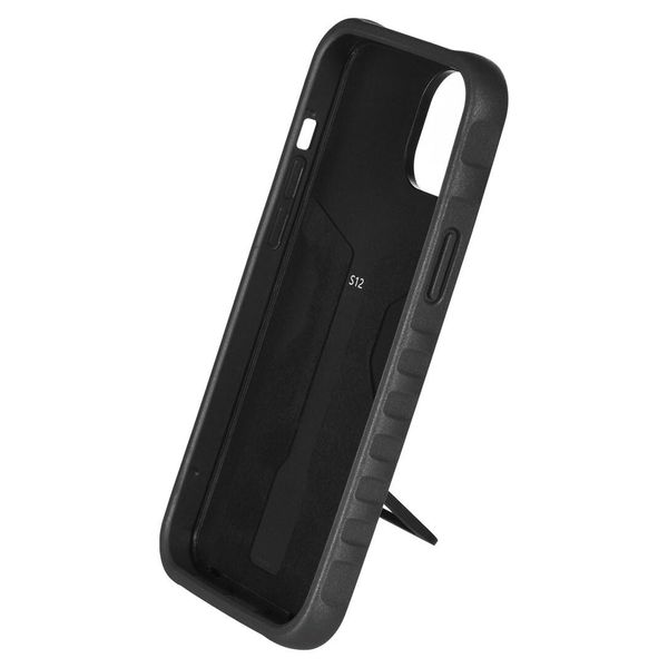 Topeak Custodia E Supporto Per Telefono Cellulare Ridecase Compatibile Con Iphone 14 Plus, Nero Grigio-image