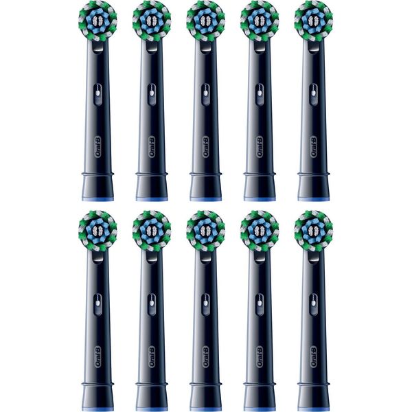 Spazzolini Oral-B Pro Crossaction Nero 10 Pezzi-image